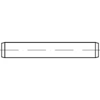 Industrial Quality Supplies ISO 2338 Zylinderstift Toleranzfeld m6, ST