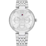 Tommy Hilfiger Damen Armbanduhr "1782695", SILBERWEISS