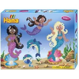 Hama Bügelperlen Meerjungfrauen 4 000 St. mehrfarbig