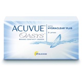 Acuvue Johnson & Johnson Acuvue Oasys for Astigmatism (6er Packung) 2-Wochen-Linsen (-3.75 dpt, Zyl. -1,25, Achse 180 ° & BC 8.6) mit UV-Schutz