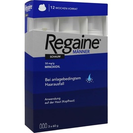 Johnson & Johnson Regaine Männer Schaum 3 x 60 ml