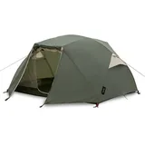 Qeedo Light Birch M Trekkingzelt, kleines Packmaß (53 x 18 cm), leicht (3,48 kg) - 3 Personen Campingzelt, windstabil