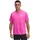 Under Armour Tech Strukturiertes Trainingsshirt Herren 652 - rebel pink/white XXL