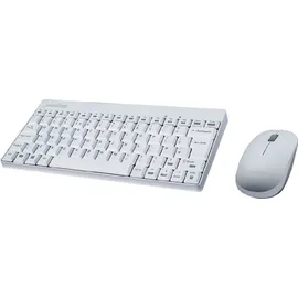 Perixx PERIDUO-712 Wireless Tastatur DE Set weiß (11181)