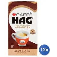 12x Multipack Kaffee Hag 250 Gr Classic Entkoffeiniert