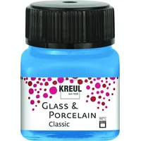 Kreul 16219 - Glass & Porcelain Classic, hellblau 20 ml