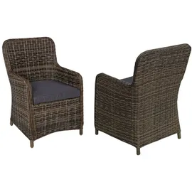 Garden Pleasure Bordeaux Set 7-tlg. Braun