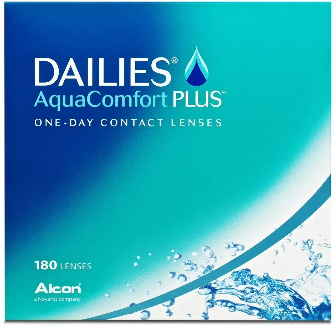Alcon Focus DAILIES Aqua Comfort Plus, 180 Tageslinsen-4.75-8.7-14