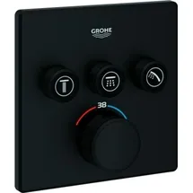 Grohe Fertigset Grohtherm Smartcontrol UP-THM, 3 Absperrventil, eck., phantom bla