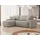 Mirjan24 Ecksofa Beige,