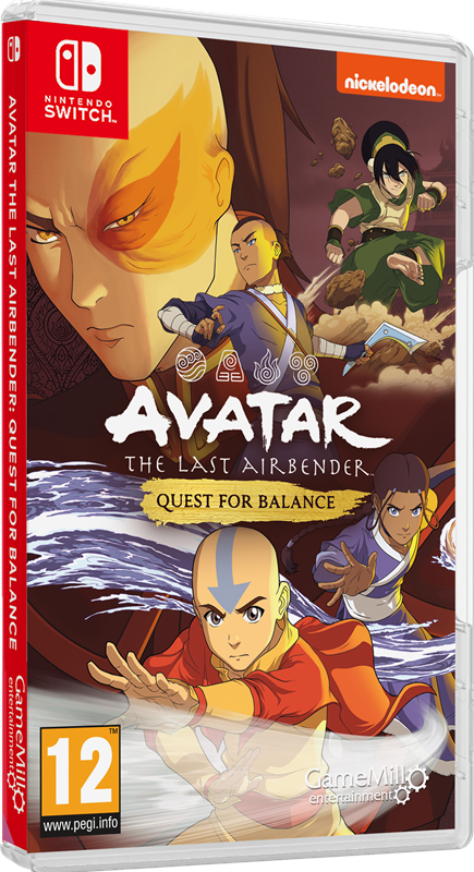 Avatar The Last Airbender: Quest for Balance - Nintendo Switch - Action - PEGI 12