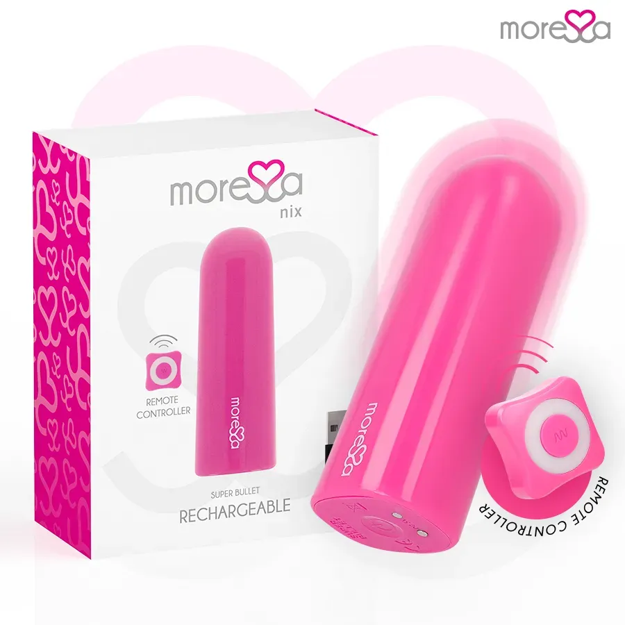 MORESSA - Nix Vibrator Fernbedienung Rosa diskret