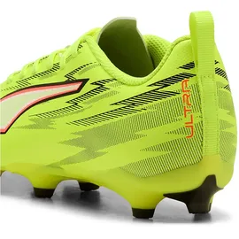 Puma Ultra 6 Play AG/FG Kinder yellow alert/puma black/glowing red 38,5