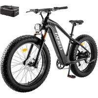 Fafrees F26 CarbonM [ Offiziell ] Hydraulische Scheibenbremsen E-Bike Herren 26 Zoll, 1080W Akku bis 140 km E Mountainbike MTB, Elektrisches Fatbike Erwachsene 180kg, Elektrofahrrad Damen Shimano 9S