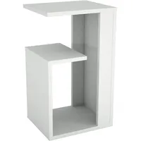 Alphamoebel Alphamoebel, Couchtisch + Beistelltisch, Beistelltisch 1551, weiss, 35x29,5x60