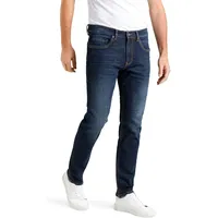 MAC Arne Pipe enge Stretch-Jeans in dark blue Waschung-W38 / L32