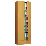 VCM Lona Aktenschrank 70 x 200 x 39 cm buche