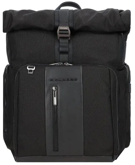 Piquadro Brief Daypack 46 cm Laptopfach  schwarz