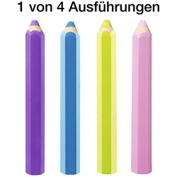 BRUNNEN Radierstift lila, blau, grün, rosa