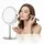 MuCoLa Melko Kosmetikspiegel LED Beleuchtet Vergrößerung Makeup Spiegel Rasierspiegel
