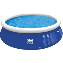 Happy People Quick Up Pool Set 450 x 90 cm inkl. Filterpumpe und Leiter und Abdeckplane