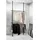 Wenko Teleskop-Garderobensystem Herkules Basic 75-120 x 165-300 x 11 cm