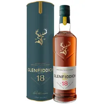 Glenfiddich 18 Years Old Single Malt Scotch 40% vol 0,7 l Geschenkbox