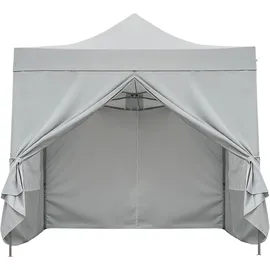 Konifera Faltpavillon Valencia Pro 6 x 3 m inkl. 4 Seitenteile Weiß