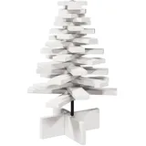vidaXL Weihnachtsbaum Zum Schmücken Weiß 60 cm