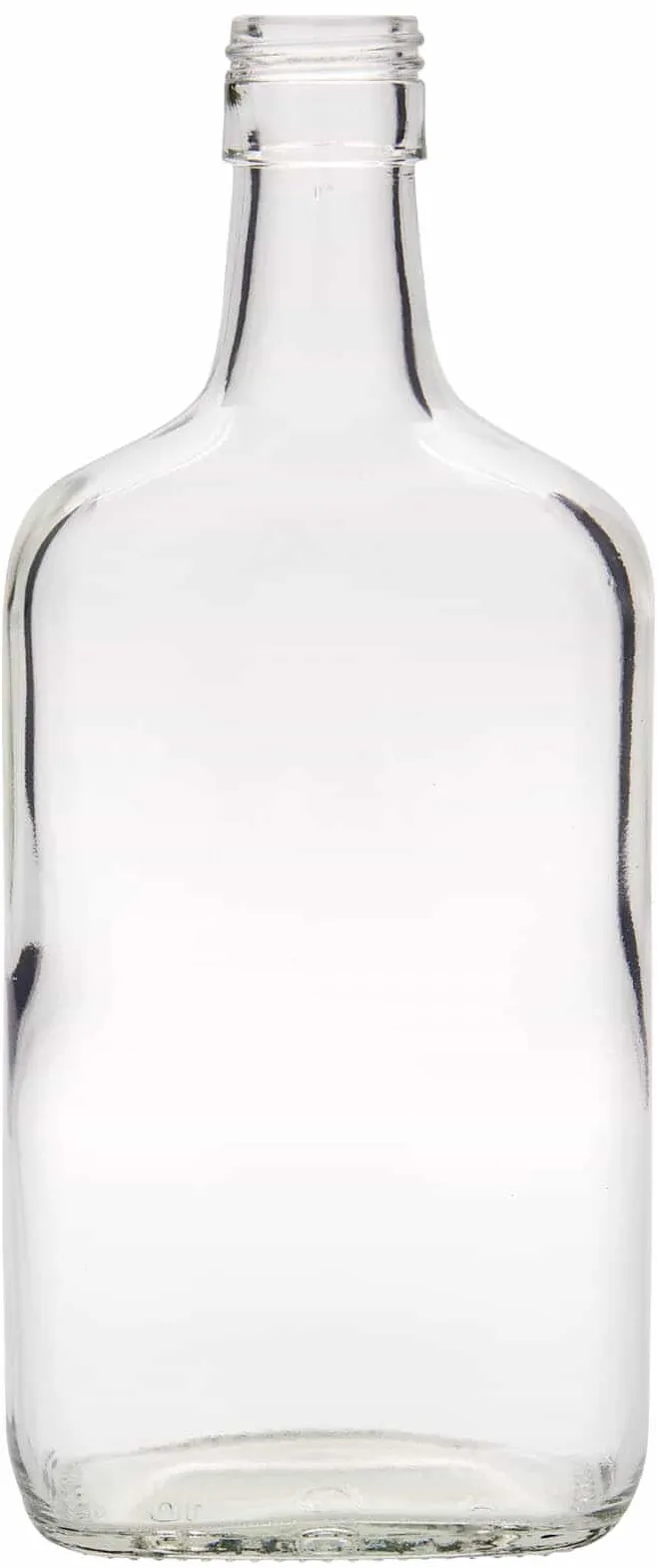 Botella de vidrio 'Amaretto' de 700 ml, rectangular, boca: PP 31,5