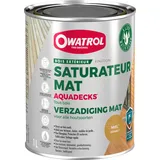 Owatrol Saturateur Aquadecks Miel 1l Protection Bois Extérieure Durable - Owatrol