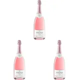 Schlumberger Rosé Brut Klassik | Austrian Sparkling Sekt | Methode Traditionelle | Frankfurt International Trophy Gold Award Gewinner 2024 | 1,5L (Packung mit 3)