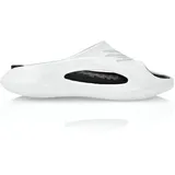 Plein Sport Flache Gummisandalen, Größe 44-45 in weiß, 0102 | white/black