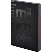 Nuuna Graphic Millimeter Notizbuch L 256 Seiten mit Millimeterraster