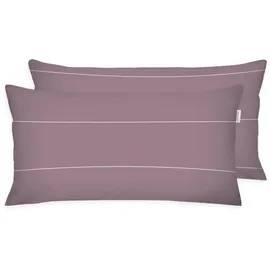 Tom Tailor Kissenbezug Bold Check 40 x 40 cm Lila