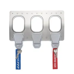aircraftwindows 3er Schlüsselhalter - Standard Koffer24