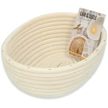RBV Birkmann Gärkörbchen Laib & Seele oval 24,5 x 18,5 x 9,5 cm