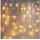 Star Trading Lichtervorhang LED 1,3x1,3 m Gold warmweiß
