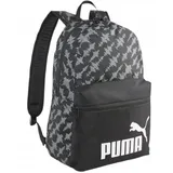 Puma Phase AOP Backpack Schwarz