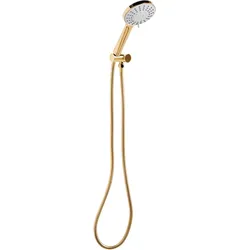 Duschkopf mit Schlauch UCHIZA 5-Funktionen Gold