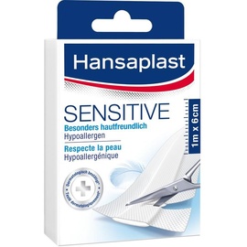 Hansaplast Sensitive Pflaster 1 m x 6 cm