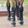 Busse Transport-Gamaschen 3D AIR EFFECT Gamaschen schwarz
