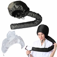 DGUSO Trockenhauben für Haare 2 Stücke Netz Plopping Kappe Zum Trocknen Von lockigem Haar,Upgraded 2 In 1 Diffuser Cap for Curly Hair,Net Plopping Cap,Trockenhaube Kabellos für Haare Wrap Turban