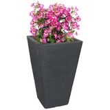 BURI Pflanztopf 55x35x35cm Blumentopf Pflanzkübel Übertopf Blumenkübel Kunststoff