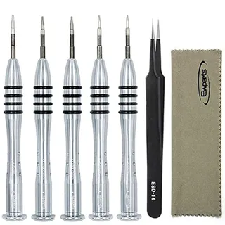 Ewparts 7 pcs Schraubendreher Set für MacBook Air Pentalobe Schraubendreher für MacBook Pro Air und Retina, Handy Reparatur Schraubenziehersatz Set Tool kit Reparatur Werkzeug für Macbook