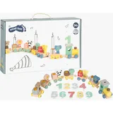 Small Foot Company small foot 12626 - Geburtstagszug mit Tieren