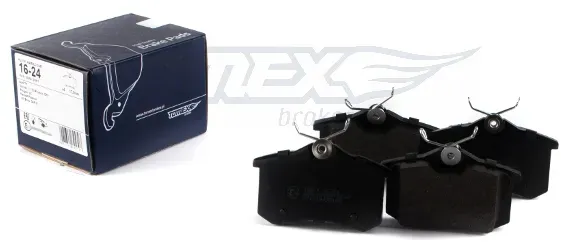 TOMEX BRAKES Bremsbelagsatz, Scheibenbremse tx1624 für Peugeot VAG RENAULT
