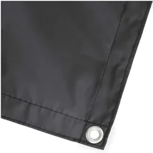vidaXL Balkon-Sichtschutz 150 x 700 cm Schwarz Polyurethan