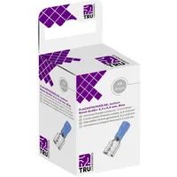 TRU Components T1904C039 Flachsteckhülsen-Sortiment Steckbreite: 6.30 mm Steckdicke: 0.80