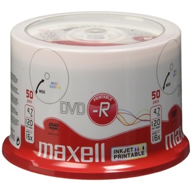 Maxell DVD-R 4.7GB 16x 50er Spindel